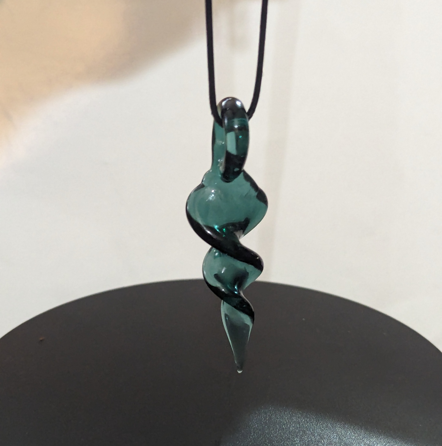 Teal Twist Dabber / Pendant