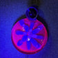 UV Backed Implosion Pendant w/ Millie in Bail
