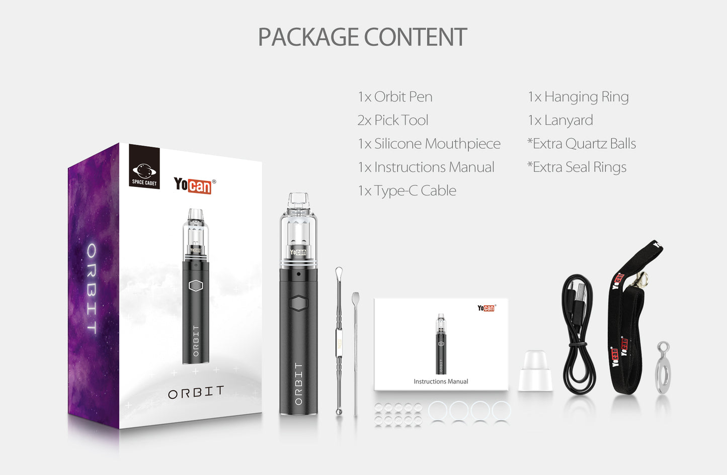 Orbit Portable Concentrate Vaporizer