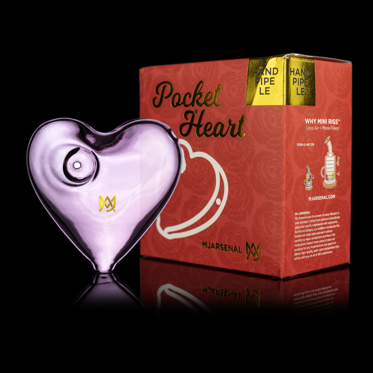 Pocket Heart Hand Pipe - LE