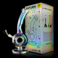 Saturn Mini Iridescent Water Pipe (Orbital Series) - LE