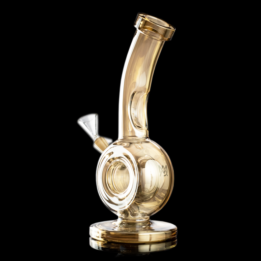 Saturn Mini Gold Water Pipe (Orbital Series) - LE