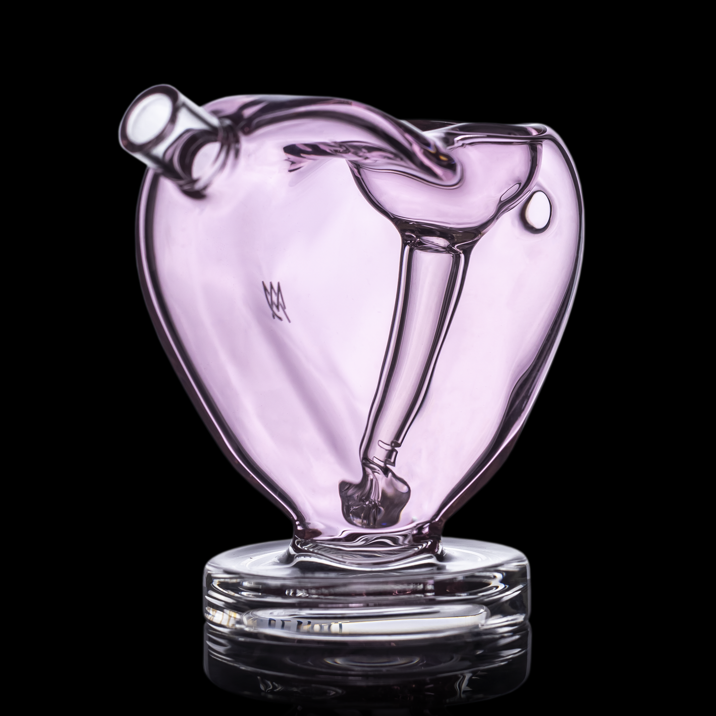 Smooch (Heart) Herb Bubbler - LE