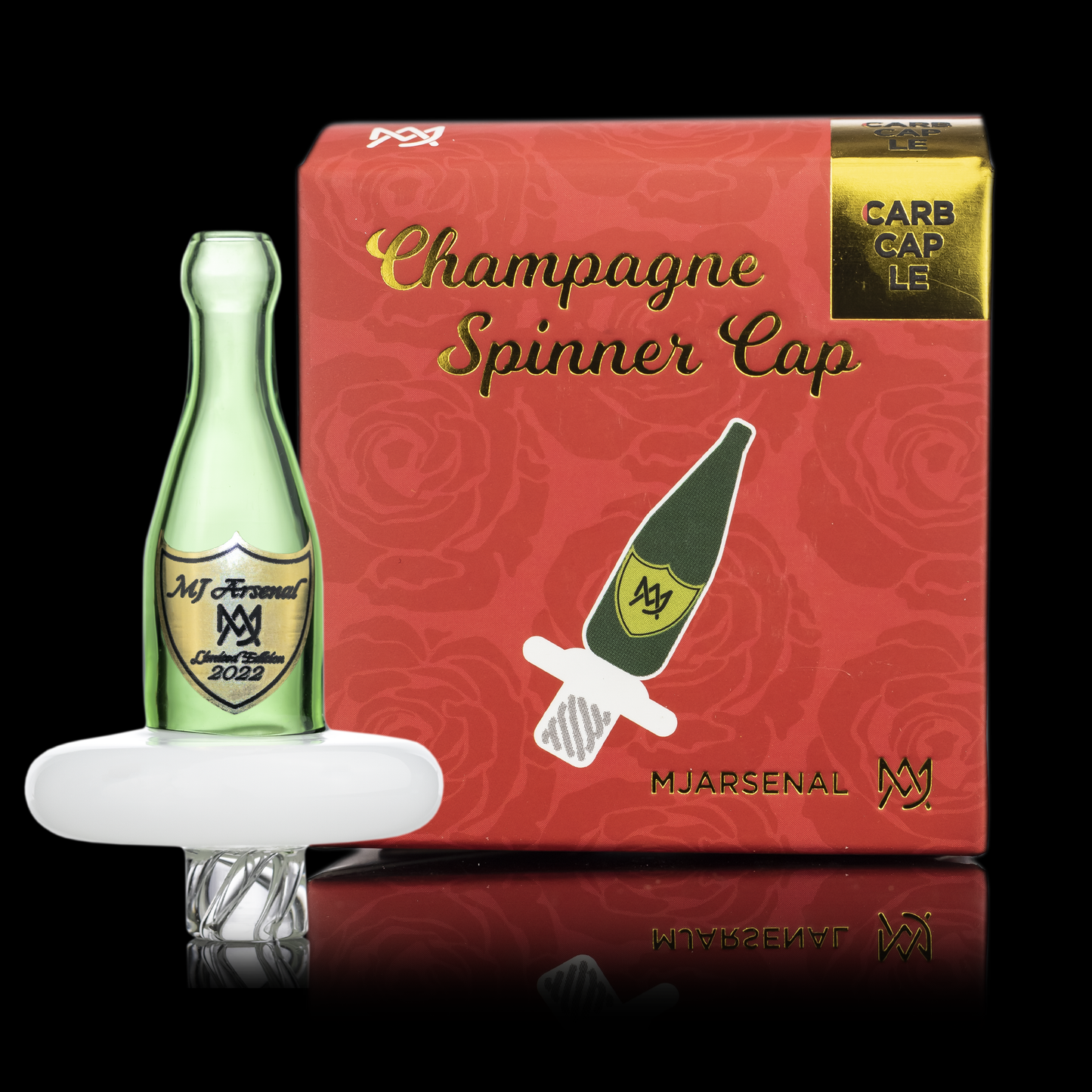 MJA Champagne Bottle Spinner Cap - LE