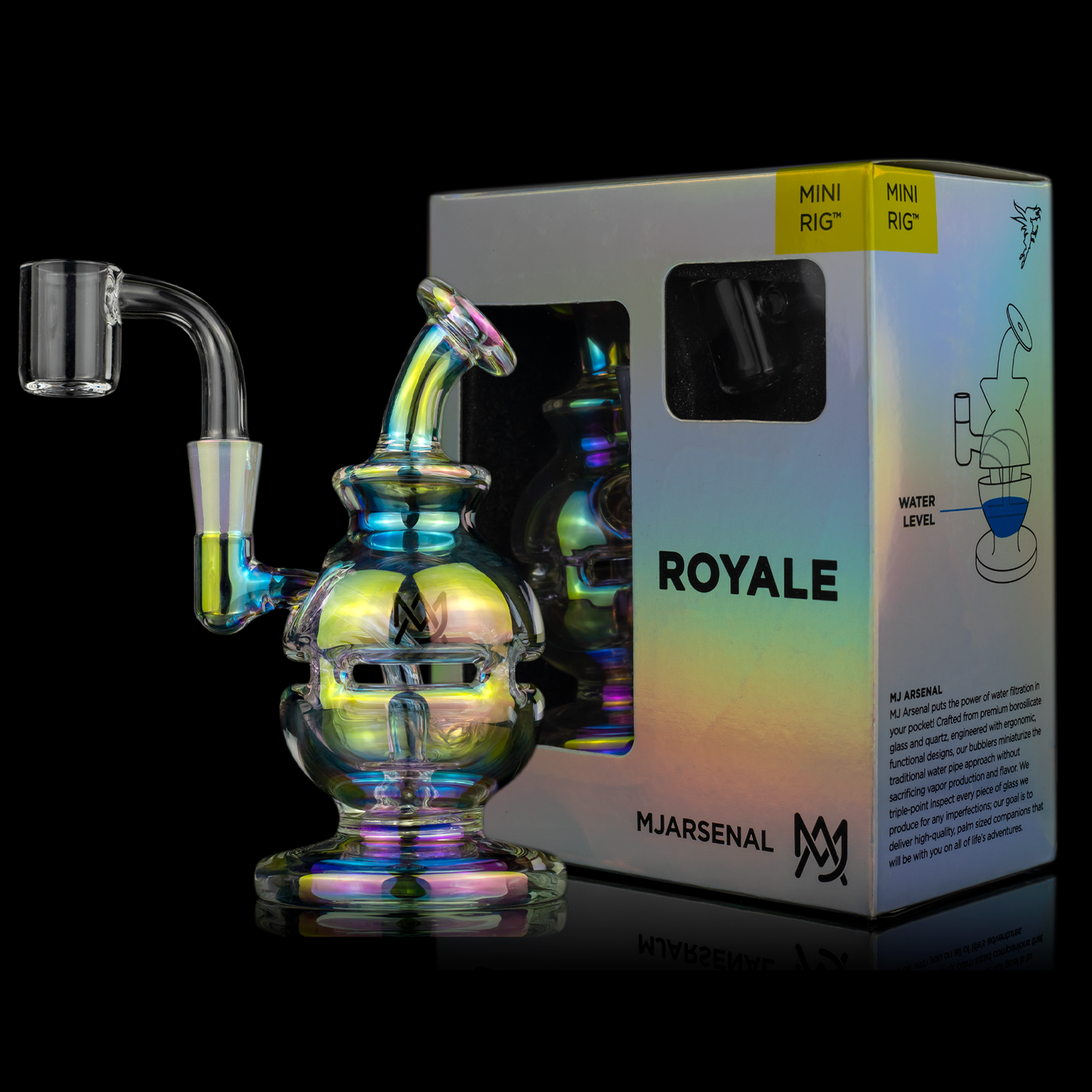 Royale Iridescent Mini Rig - LE